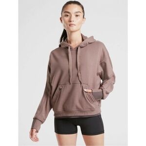 ATHLETA Recover Pullover Hooded Sweatshirt  Women's size XS
